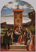 CIMA da Conegliano, The Madonna and Child with Sts John the Baptist and Mary Magdalen